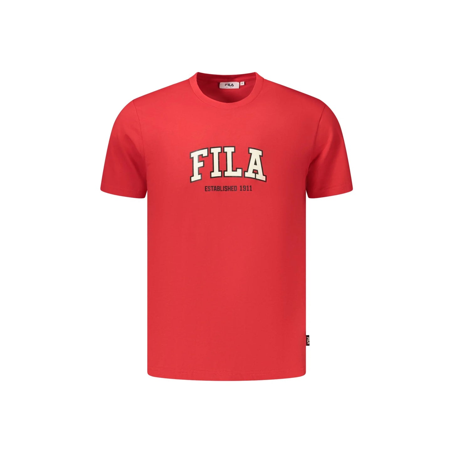 FILA T-SHIRT MANICHE CORTE UOMO ROSSO
