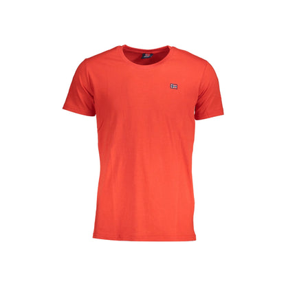 Norway 1963 T-Shirt Maniche Corte Uomo Rossa Logo Rosso - foto prodotto
