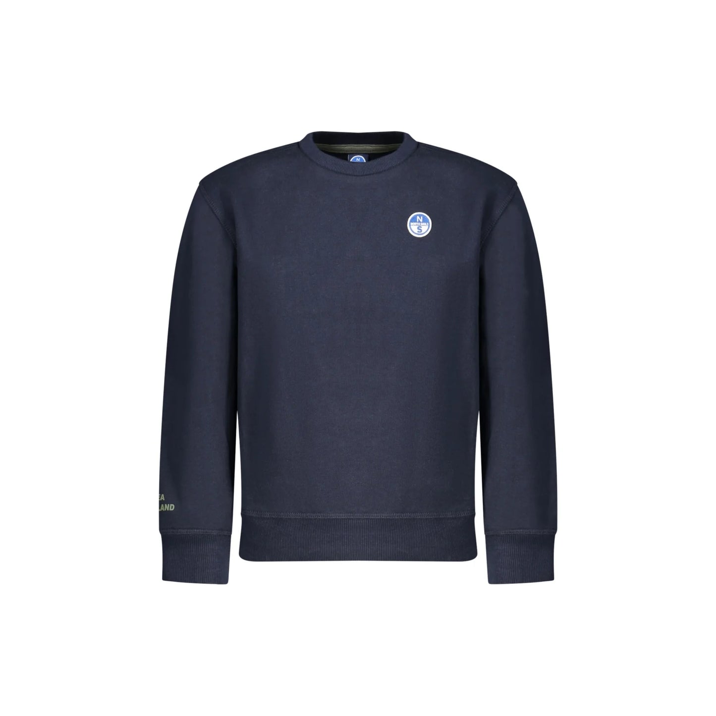 North Sails Felpa Bambino Blu Girocollo Felpata Logo Felpe unisex - foto prodotto