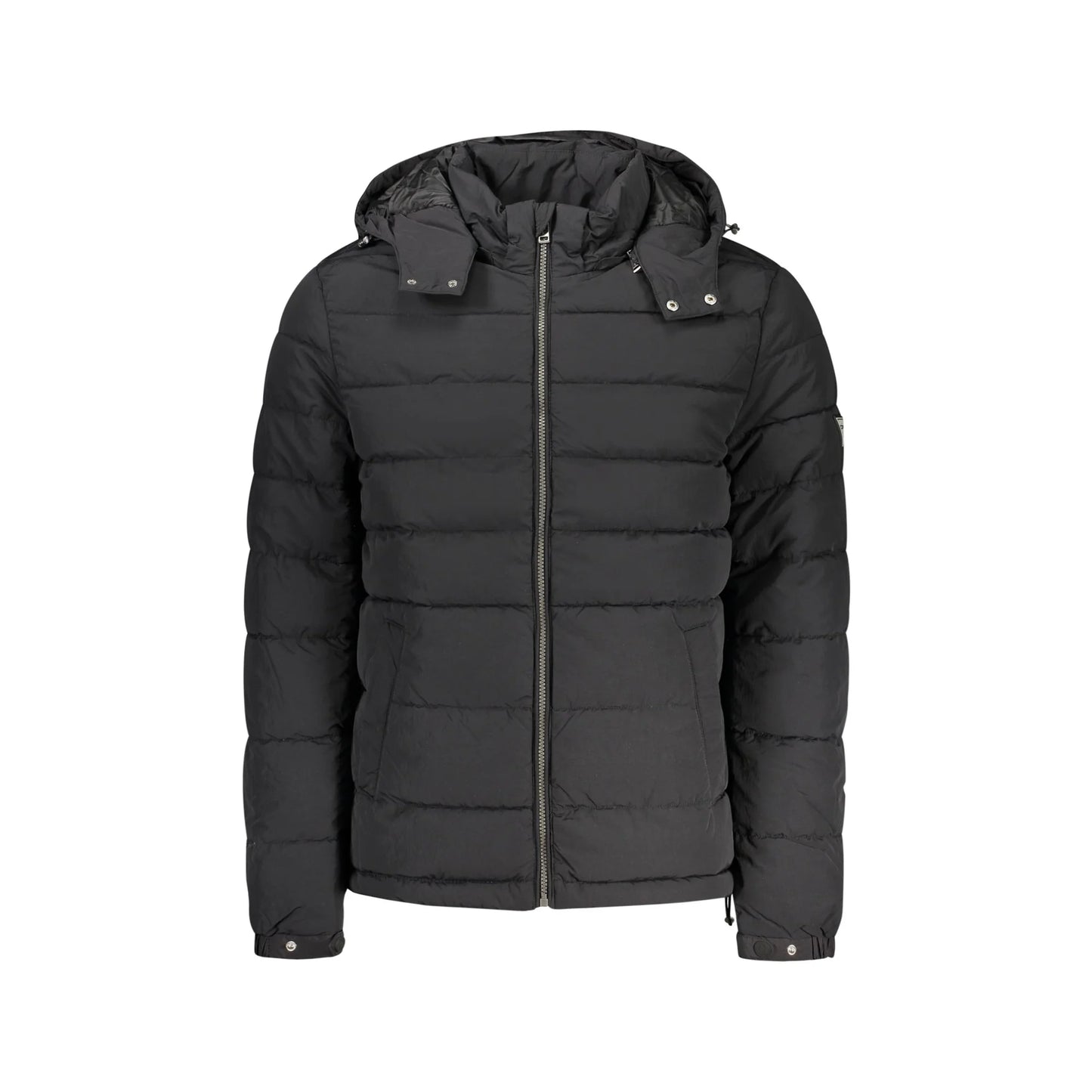 Guess Jeans Giubbotto Maniche Lunghe Uomo Neri Zip Giubbotti e Giacche Nero - foto prodotto