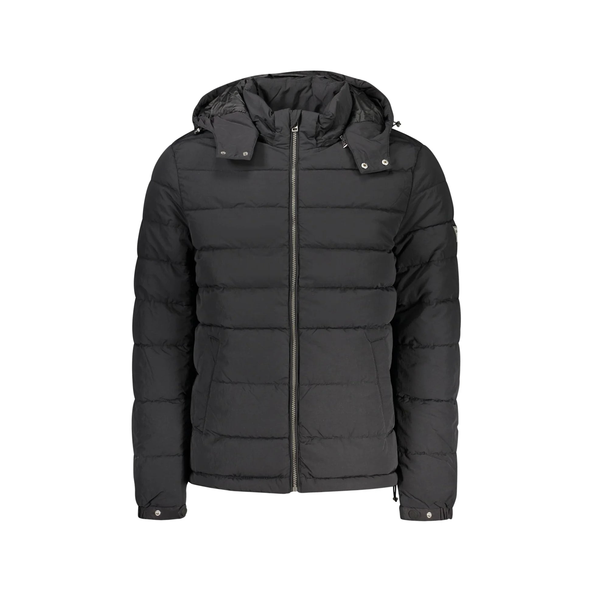 Guess Jeans Giubbotto Maniche Lunghe Uomo Neri Zip Giubbotti e Giacche Nero - foto prodotto
