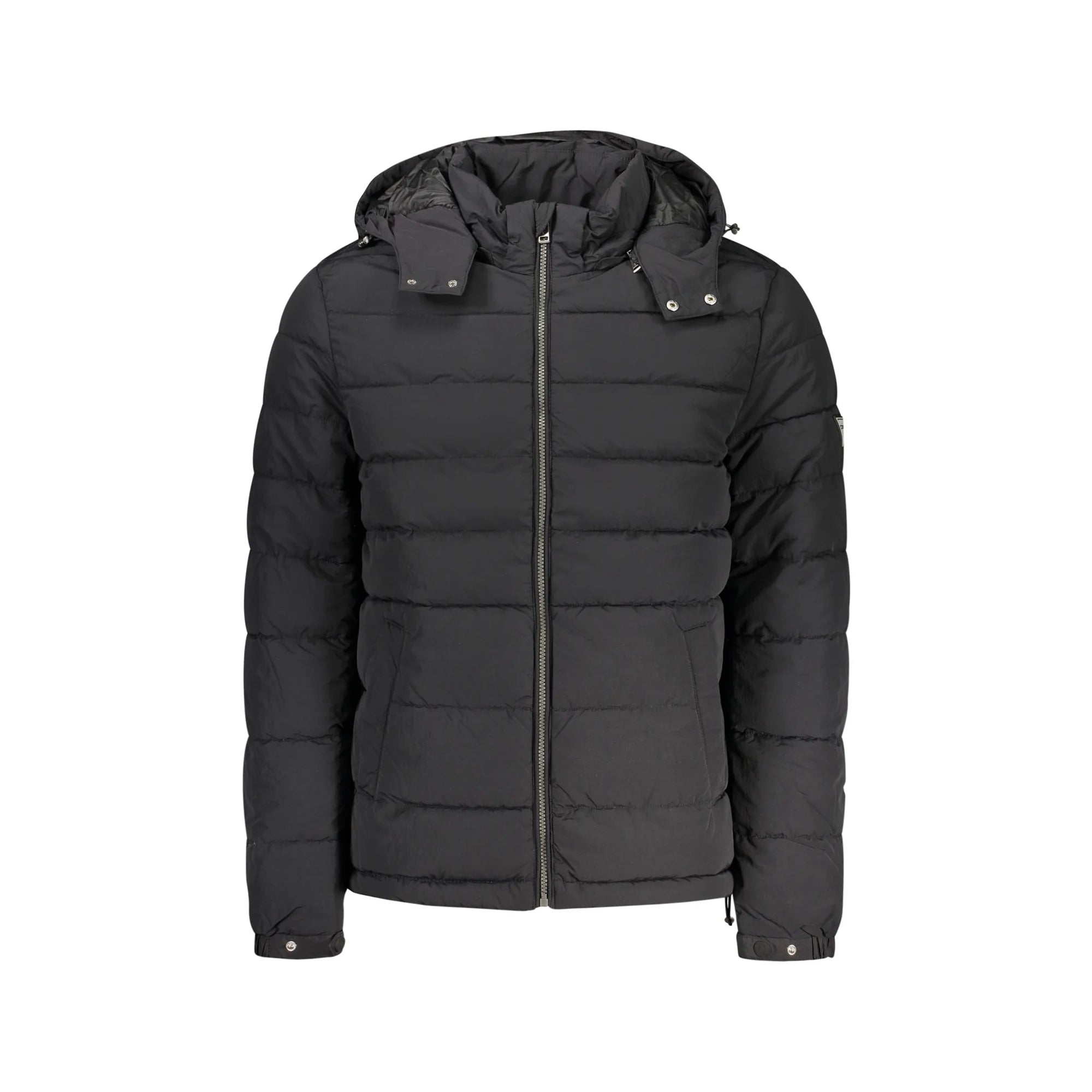 Guess Jeans Giubbotto Maniche Lunghe Uomo Neri Zip Giubbotti e Giacche Nero - foto prodotto