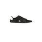 CALVIN KLEIN Sneakers Uomo Nere con Lacci e Dettagli in Bianco Nero - foto prodotto