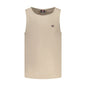 Norway 1963 Canotta Uomo Beige Ricamo Logo Camicie - foto prodotto