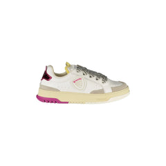 BLAUER Sneakers Donna Bianche con Lacci e Dettagli Grigio/Fuxia