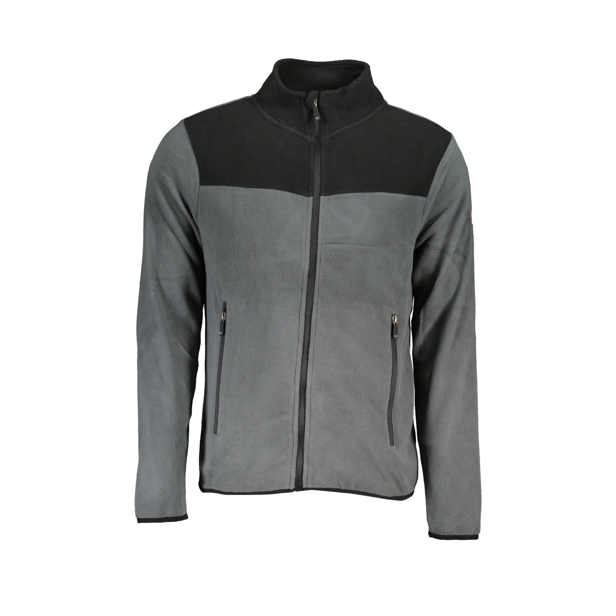 NORWAY 1963 FELPA CON ZIP UOMO GRIGIO