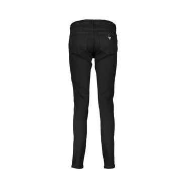 Guess Jeans Donna Nero Logo - vista 2