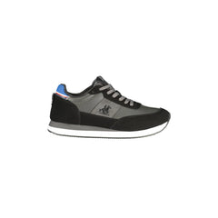 U.S. Grand Zapatillas Hombre Negras bordado
