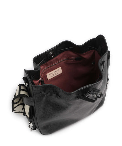 coccinelle gretel ribbon bucket bag e1u6c230101 001 - immagine 6