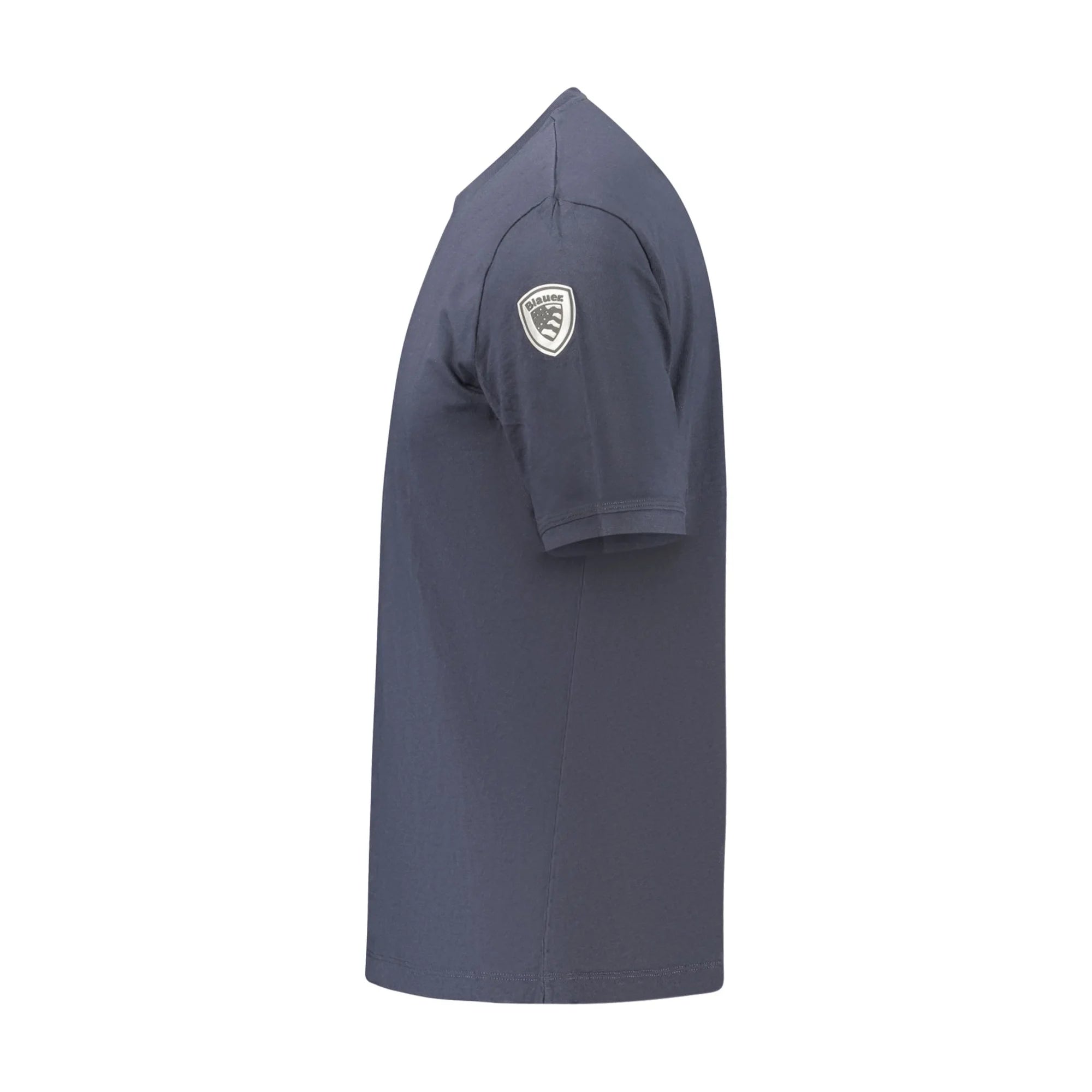 BLAUER APPAREL T-SHIRT MANICHE CORTE UOMO BLU