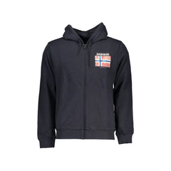 Napapijri Felpa Maniche Lunghe Uomo Blu Zip
