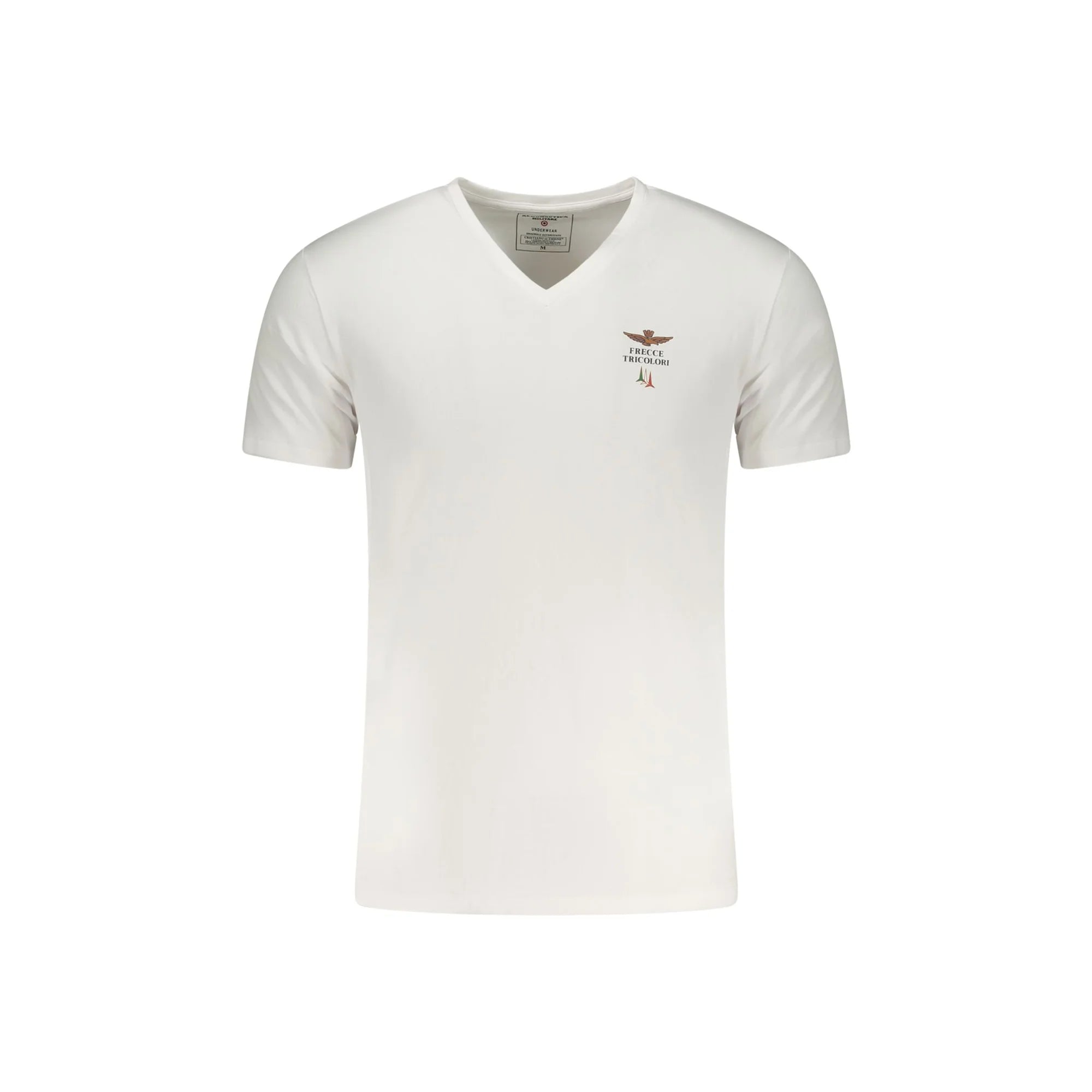 AERONAUTICA MILITARE T-SHIRT ESTERNABILE UOMO BIANCO