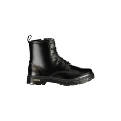 Gas Stivaletti Donna Nero Zip Laterale Logo