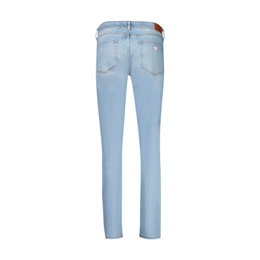 Guess Jeans Jeans Donna Azzurri Logo - vista 2