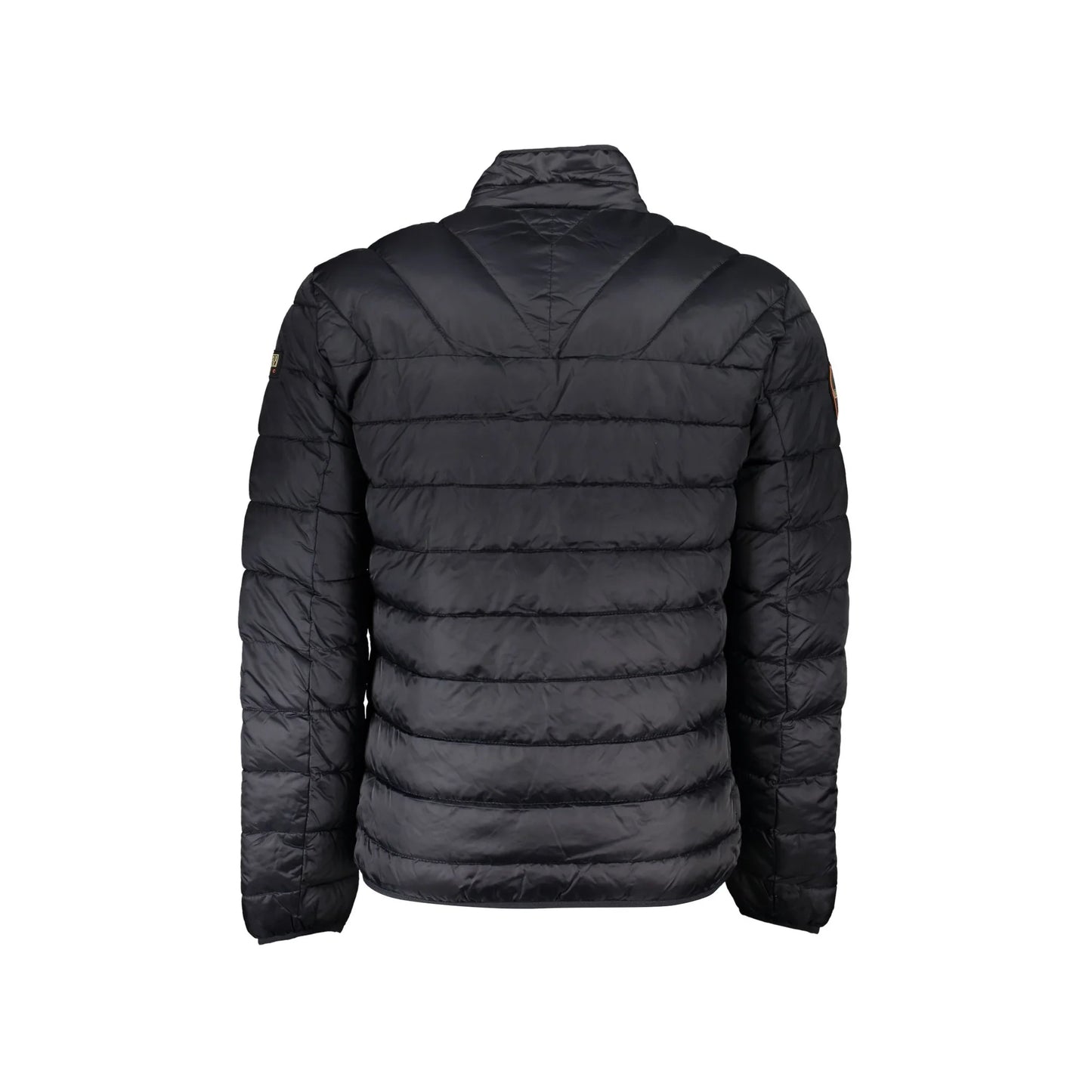 Napapijri Giubbotto Uomo Nero con Cappuccio e Tasche Giubbotti e Giacche - vista 2