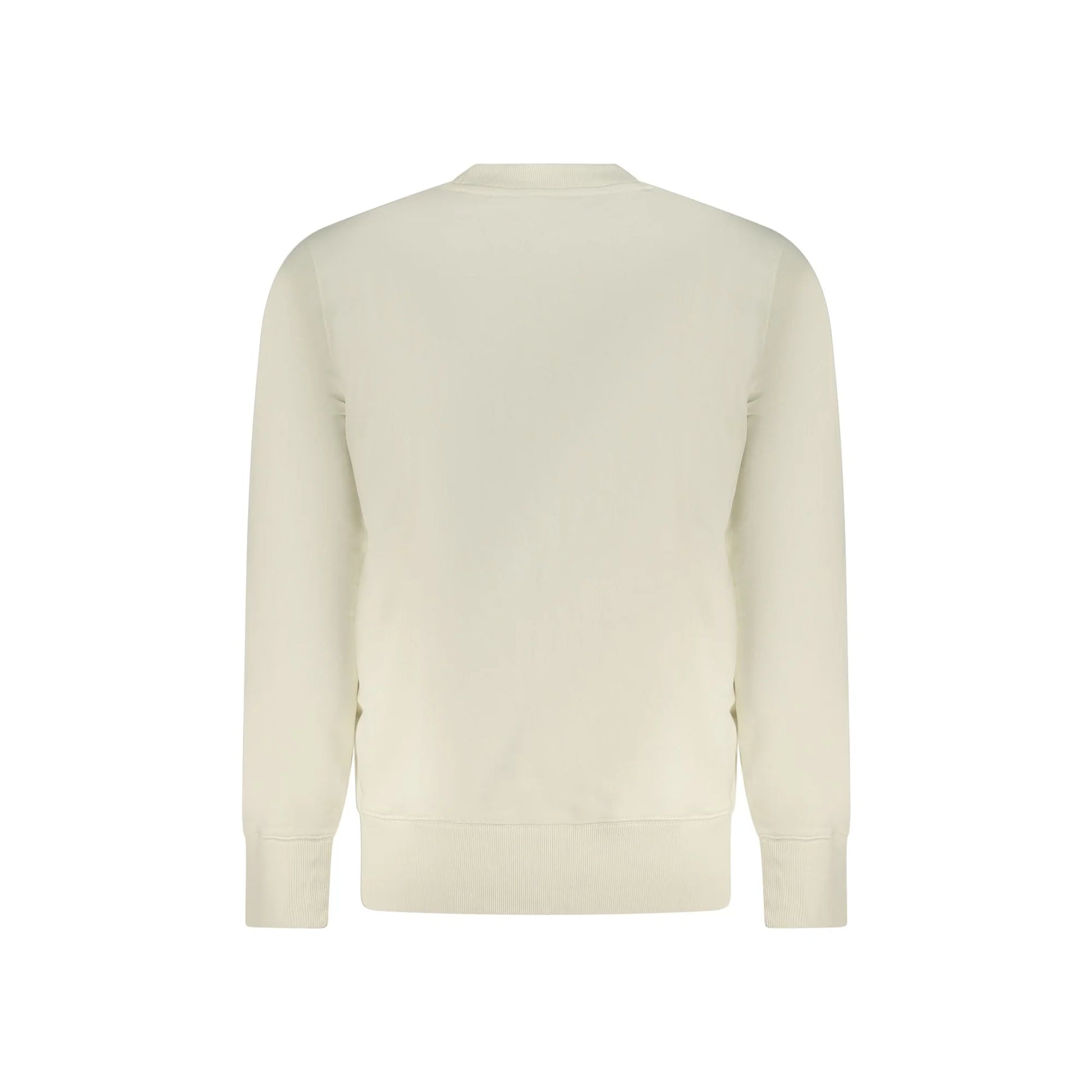 Calvin Klein Felpa Maniche Lunghe Uomo Beige Logo Felpe - vista 2