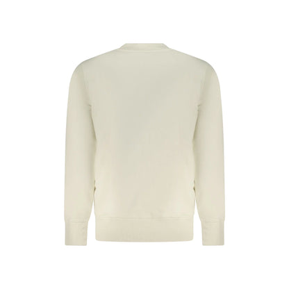 Calvin Klein Felpa Maniche Lunghe Uomo Beige Logo Felpe - vista 2