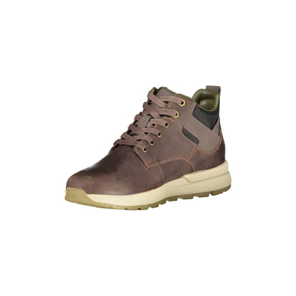 LUMBERJACK Stivaletto Uomo Marrone Dominic con Lacci e Logo Stivaletti - vista 3