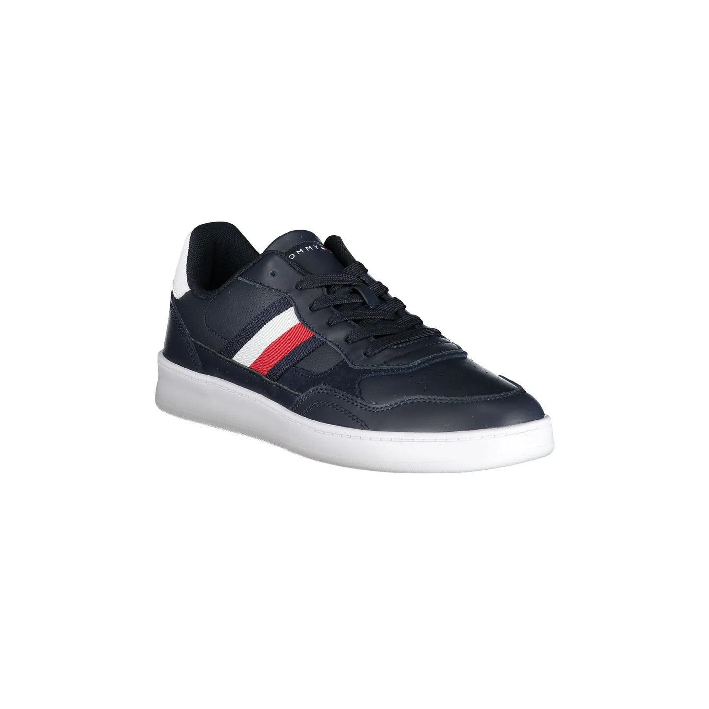 TOMMY HILFIGER Scarpe Sneakers Uomo Blu con Dettagli a Contrasto - vista 2