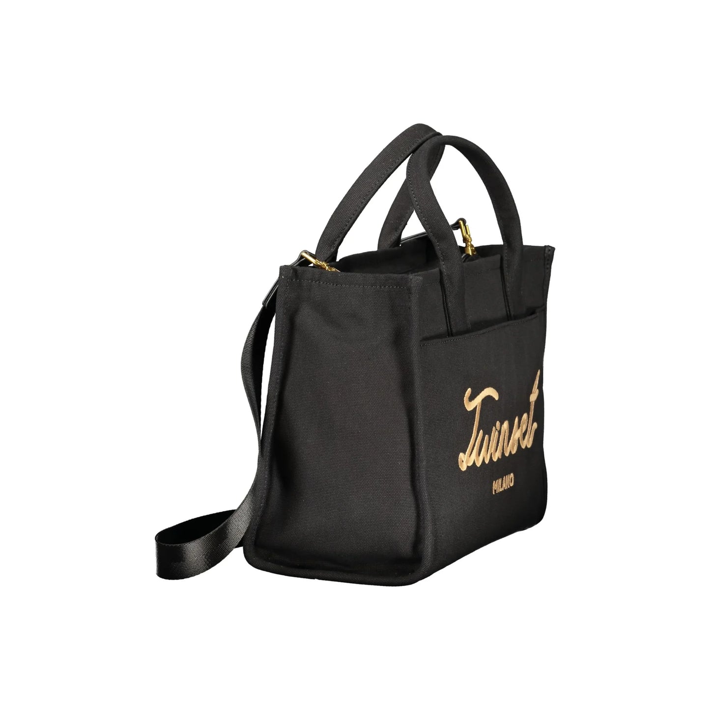 Twinset Borsa a Tracolla Donna Nera Ricamo Borse nero - vista 3