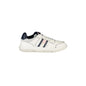 TOMMY HILFIGER Scarpe Sneakers Uomo Blu con Ricamo, Applicazione e Plantare Removibile - foto prodotto