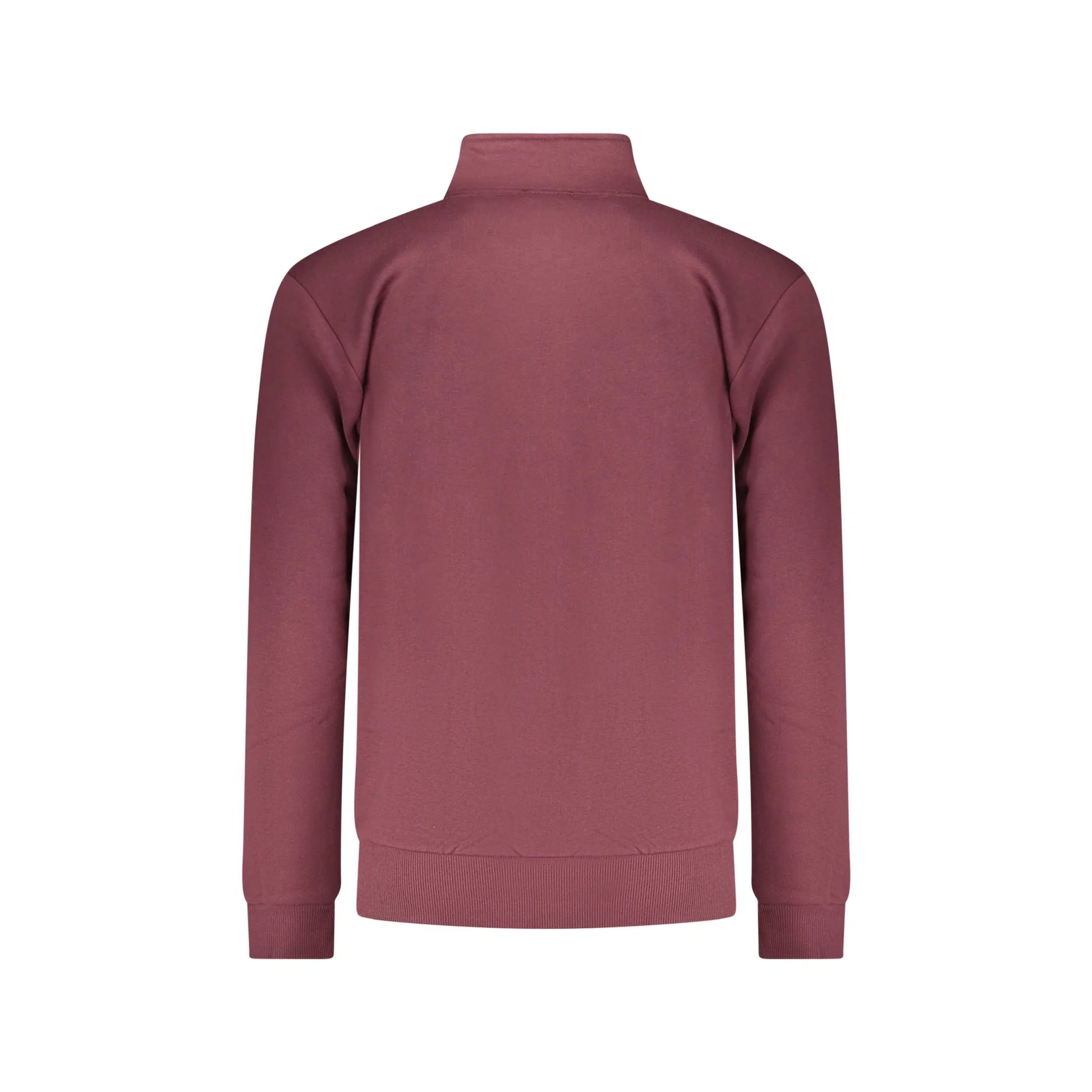 Coveri Moving Felpa Maniche Lunghe Uomo Rossa Zip Ricamo Felpe rosso - vista 2