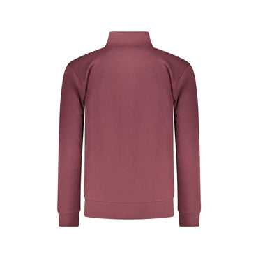 Coveri Moving Felpa Maniche Lunghe Uomo Rossa Zip Ricamo Felpe rosso - vista 2
