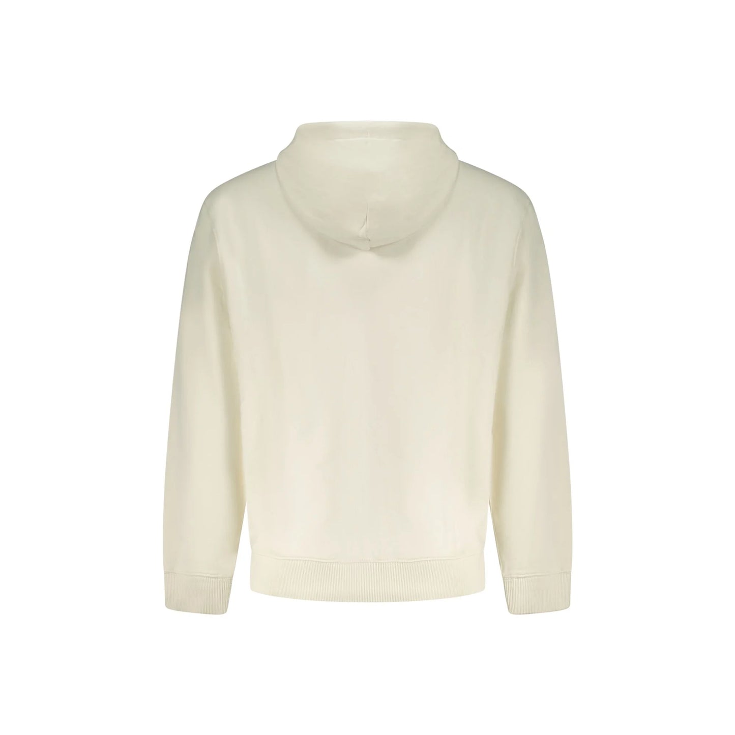 Calvin Klein Felpa Maniche Lunghe Uomo Bianca Ricamo Felpe bianco - vista 2