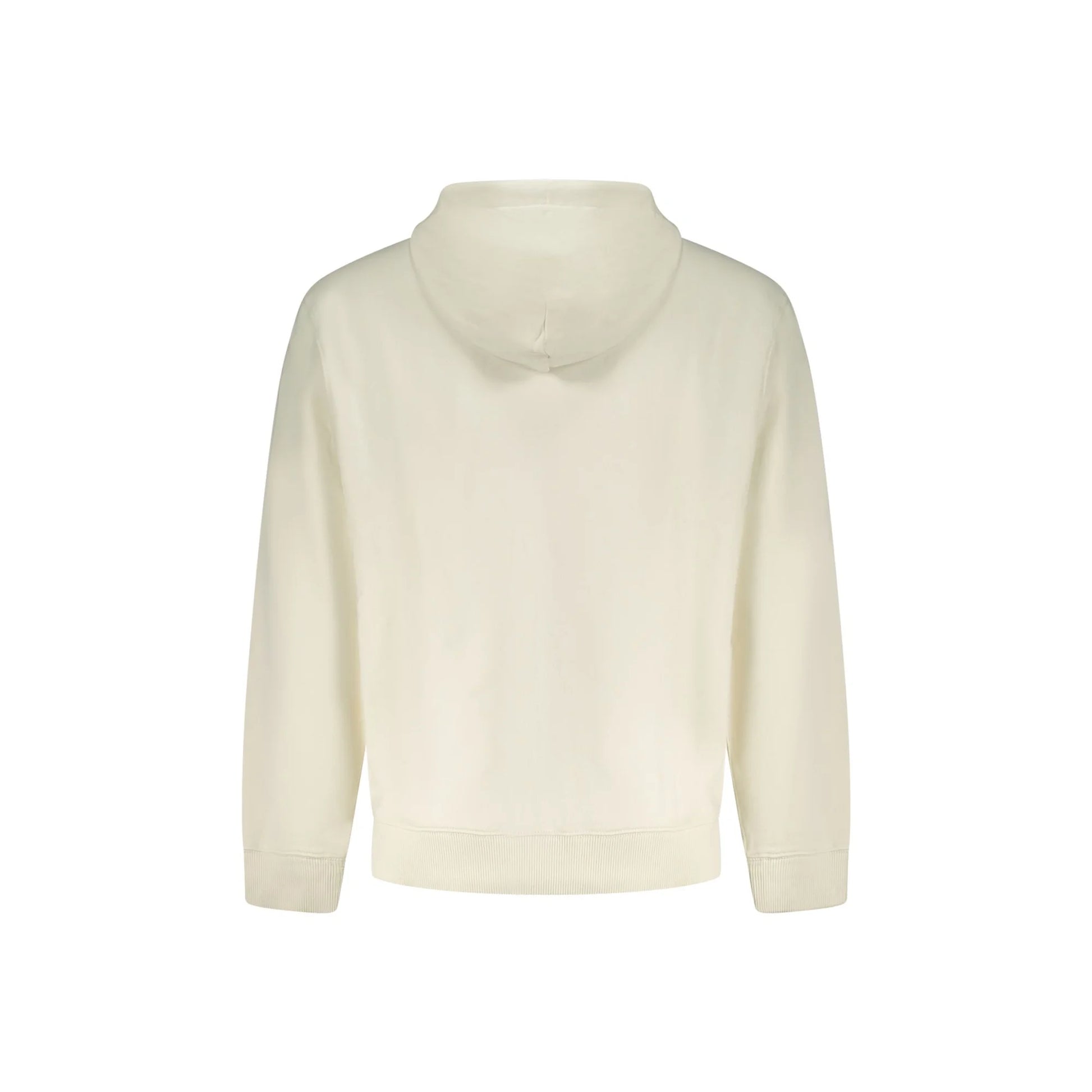 Calvin Klein Felpa Maniche Lunghe Uomo Bianca Ricamo Felpe bianco - vista 2