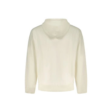 Calvin Klein Felpa Maniche Lunghe Uomo Bianca Ricamo Felpe bianco - vista 2