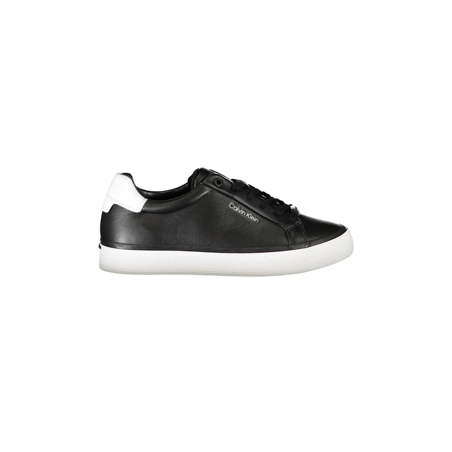 CALVIN KLEIN Scarpe Sneakers Donna Nere con Dettagli a Contrasto Nero - foto prodotto