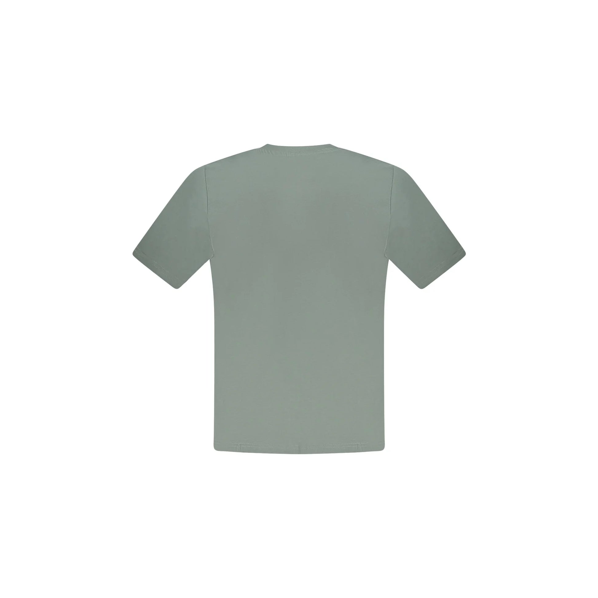 North Sails T-Shirt Maniche Corte Uomo Verde Stampa Logo - vista 2