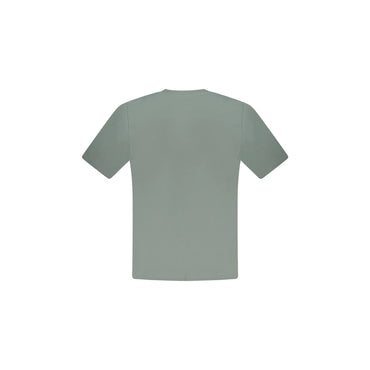 North Sails T-Shirt Maniche Corte Uomo Verde Stampa Logo - vista 2