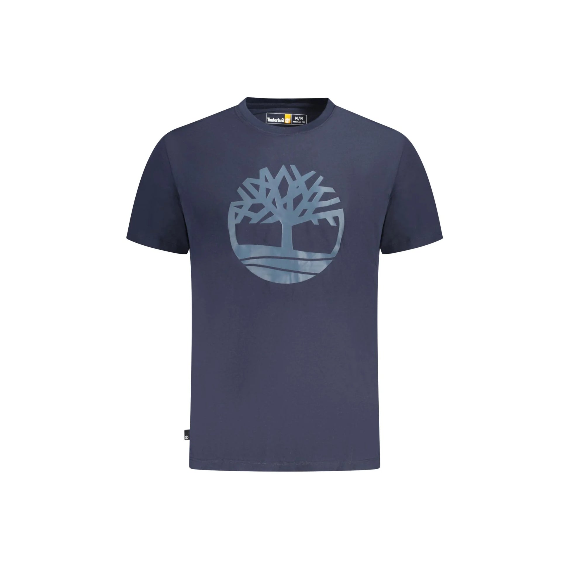 Timberland T-Shirt Maniche Corte Uomo Blu Stampa Logo - foto prodotto