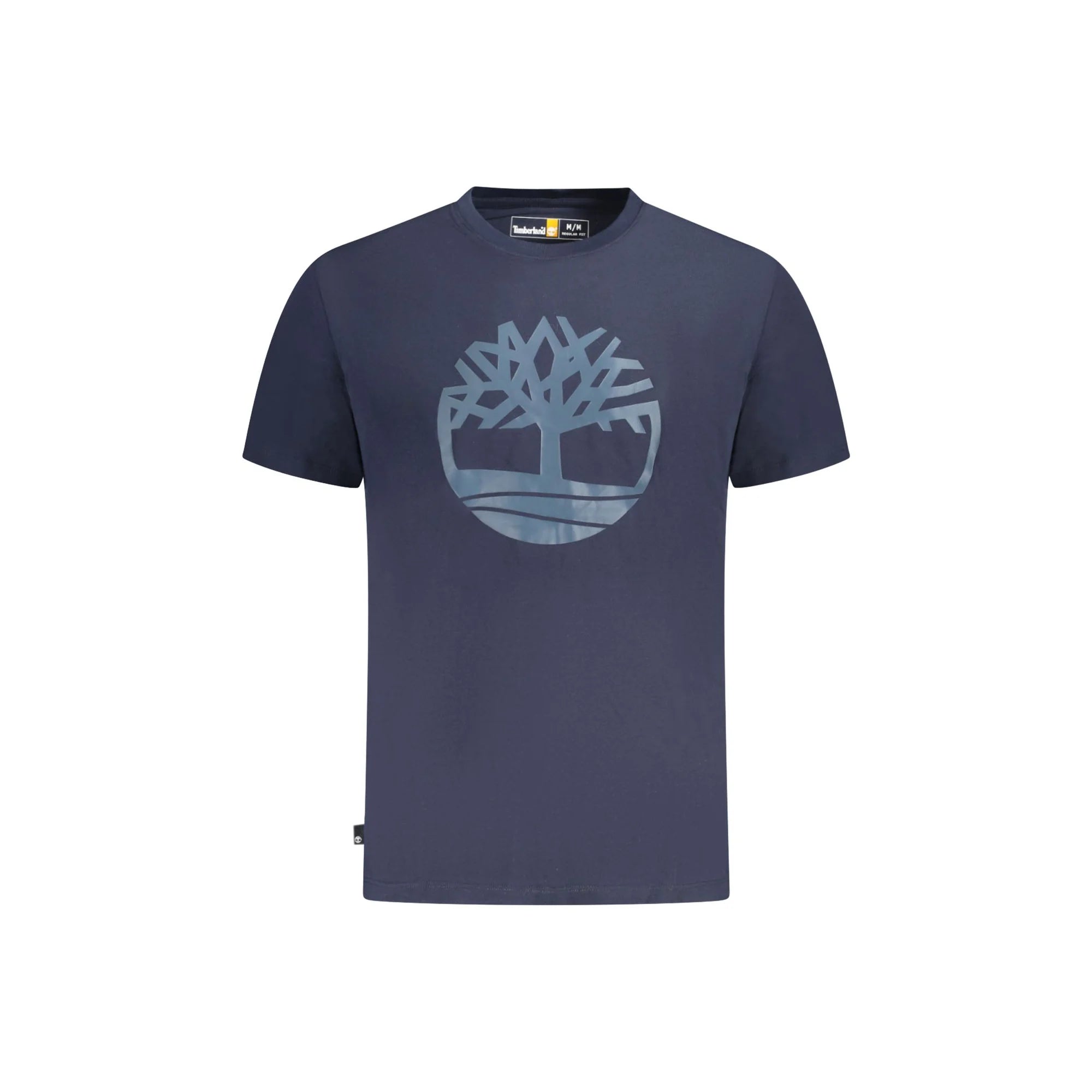 Timberland T-Shirt Maniche Corte Uomo Blu Stampa Logo - foto prodotto
