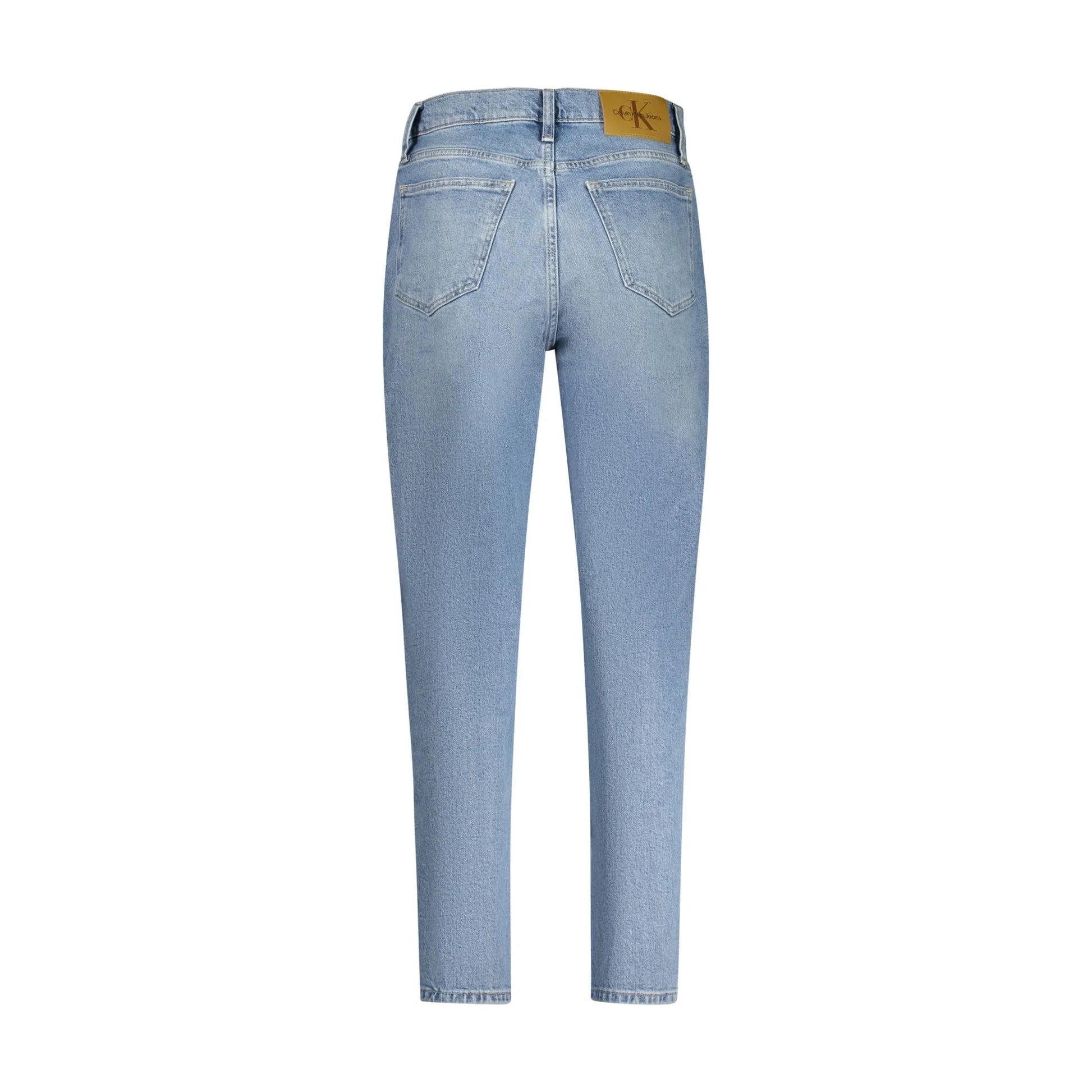 Calvin Klein Jeans Donna Azzurri Effetto Slavato Logo - vista 2