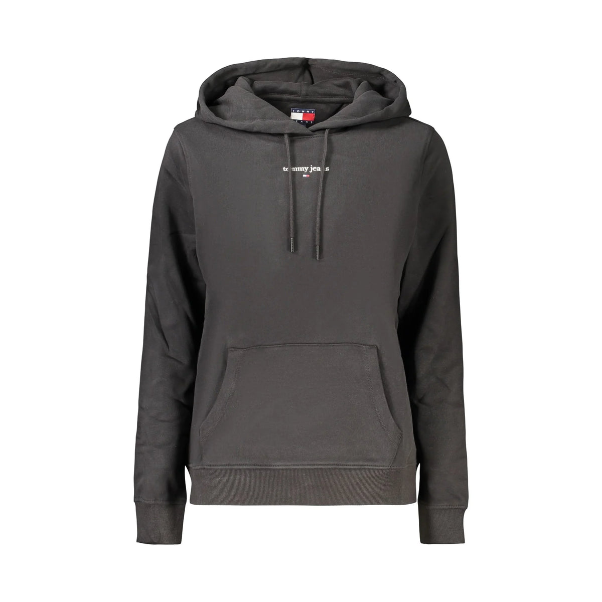 TOMMY HILFIGER FELPA SENZA ZIP DONNA NERO