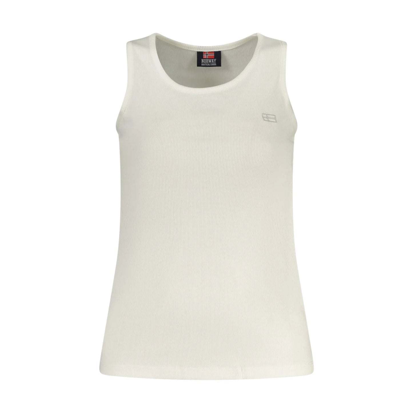 Norway 1963 Canotta Donna Bianca Ricamo Logo Camicie Bianco - foto prodotto