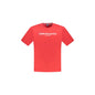 North Sails T-Shirt Maniche Corte Uomo Rossa Stampa Logo Rosso - foto prodotto