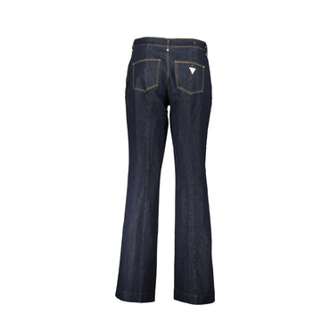Guess Jeans Donna Blu Dettagli a Contrasto - vista 2