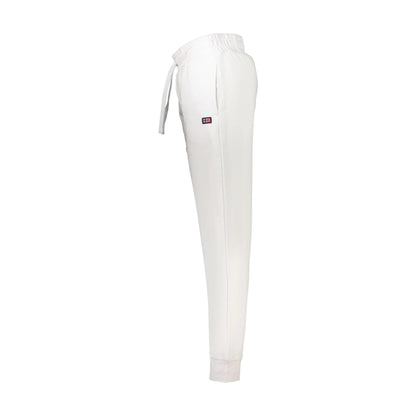 Norway 1963 Pantaloni Tuta Lungo Uomo Bianco Logo - vista 3