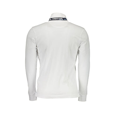 La Martina Polo Maniche Lunghe Uomo Bianca Ricamo bianco - vista 2