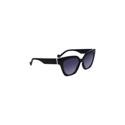 Liu Jo Occhiali da Sole Donna Nero Logo - vista 3