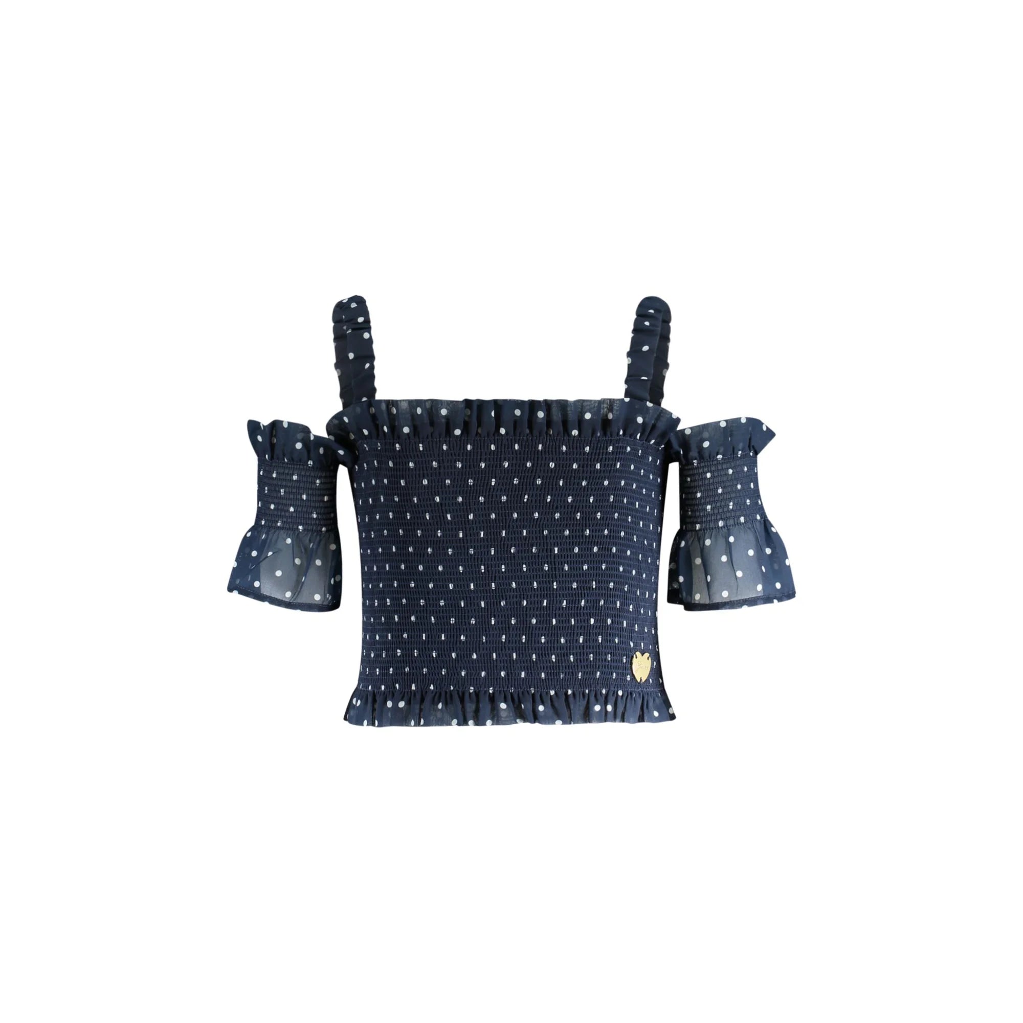 GUESS JEANS TOP BAMBINA BLU