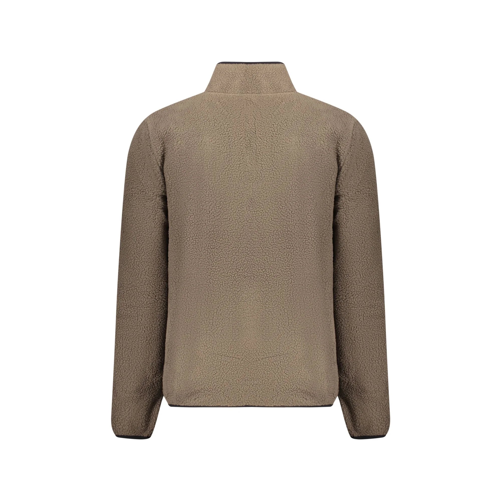 NORWAY 1963 FELPA CON ZIP UOMO MARRONE