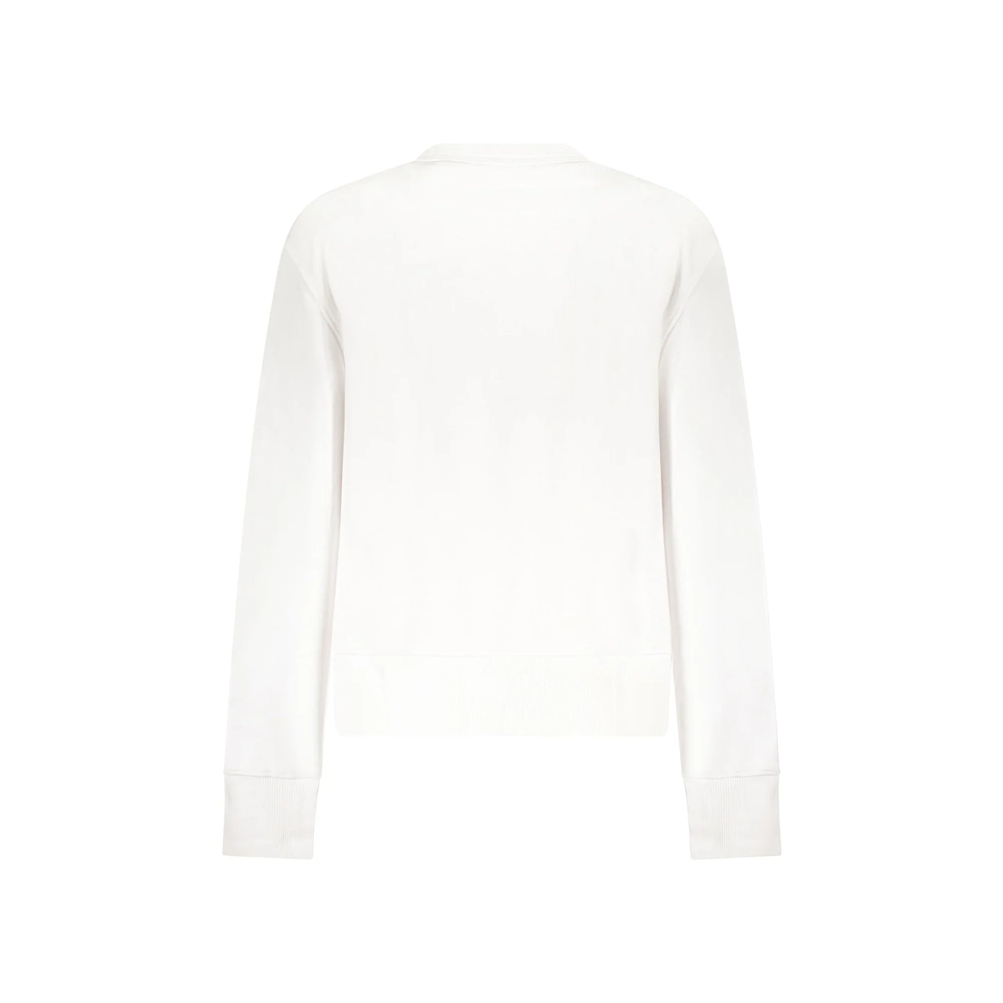 GUESS JEANS FELPA SENZA ZIP DONNA BIANCO