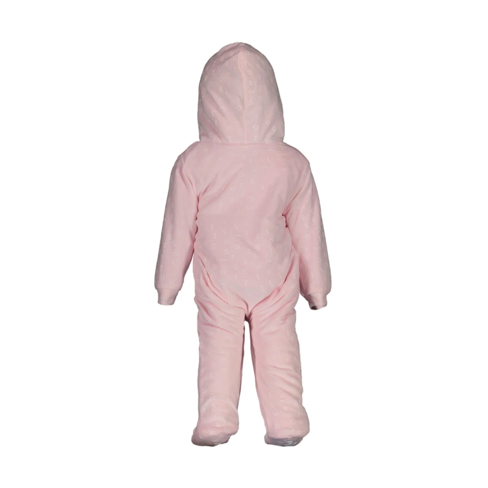 Guess Jeans Giubbotto Maniche Lunghe Bambina Rosa Zip Giubbotti e Giacche bambino - vista 3