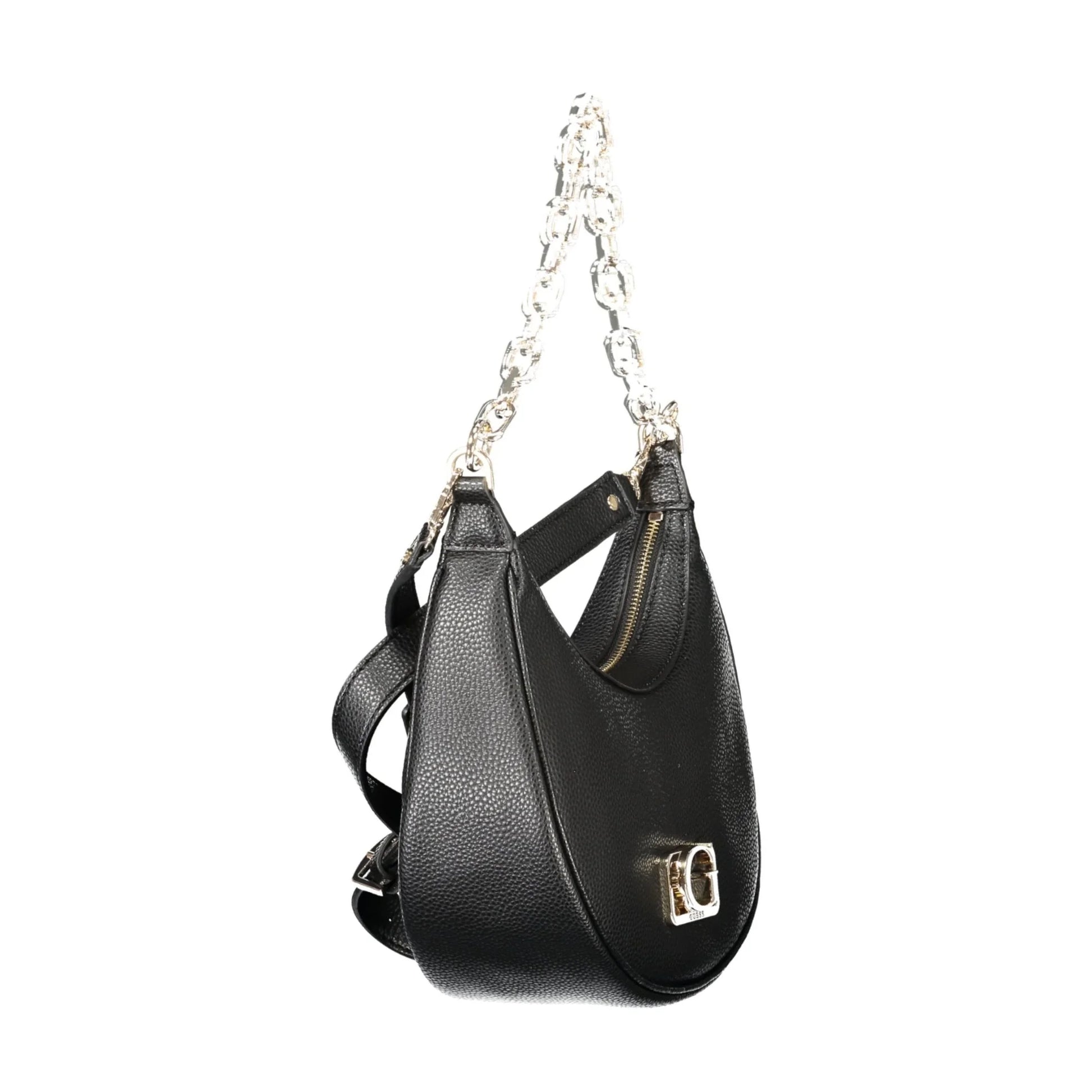 Guess Jeans Borsa a Tracolla Donna Nera Logo Borse nero - vista 3