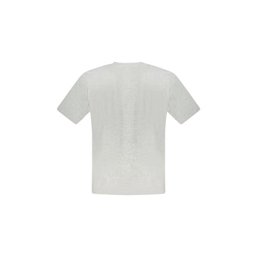 North Sails T-Shirt Maniche Corte Uomo Grigia Stampa Logo grigio - vista 2