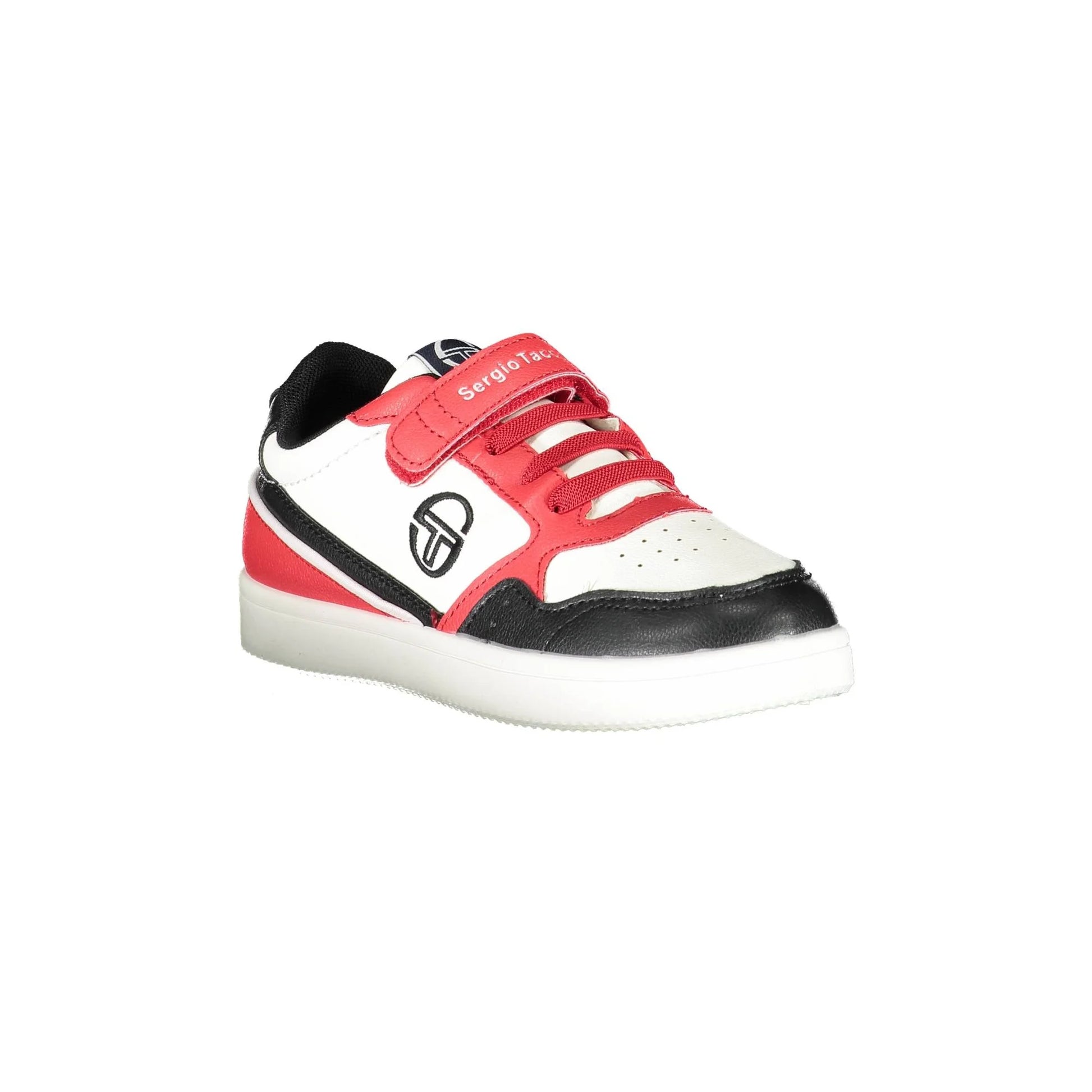 SERGIO TACCHINI Scarpe Sneakers Bambino Bianche con Lacci Elastici e Strap bianco - vista 2